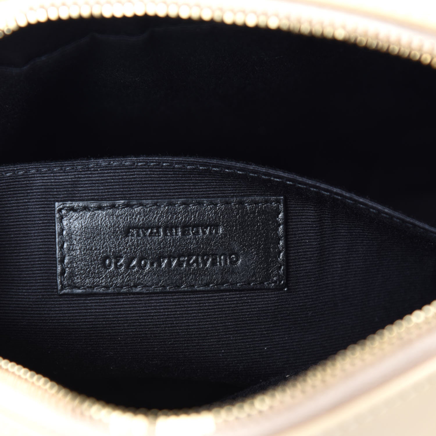 Saint Laurent Calfskin Matelasse Monogram Lou Camera Bag New Powder 9 of 10