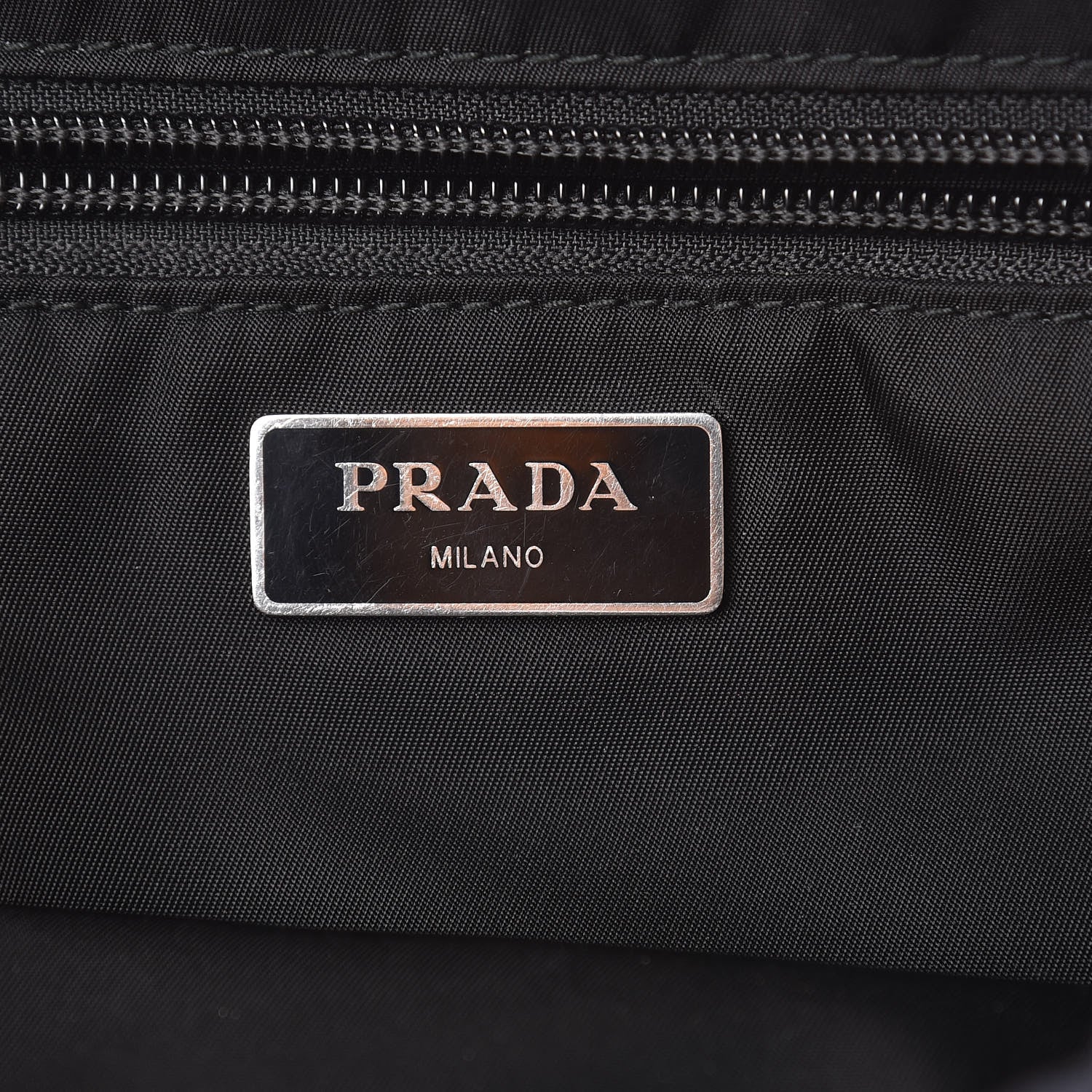 Prada Tessuto Nylon Belt Bag Blue 6 of 10