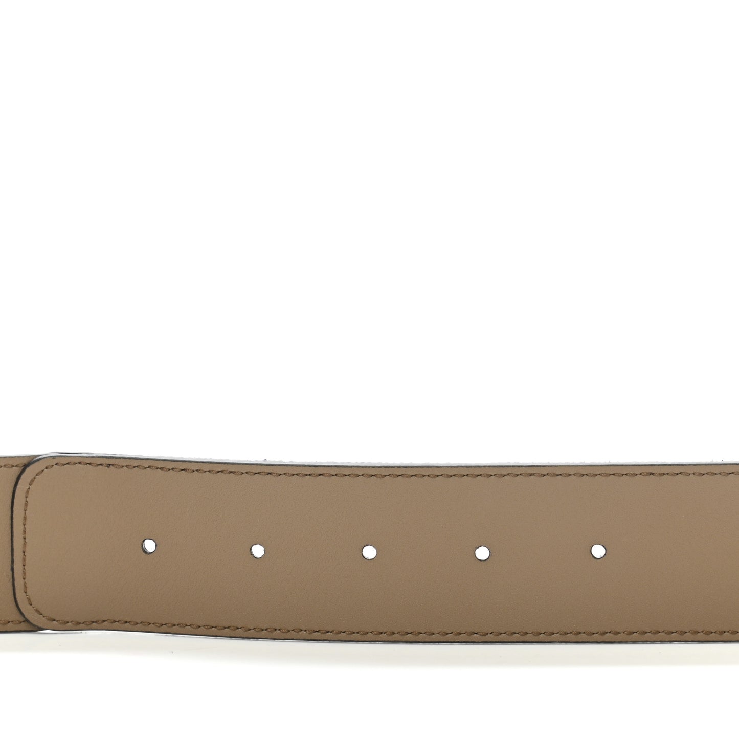 GG Supreme Monogram Suede Dionysus 40mm Belt 75 30 Beige Taupe