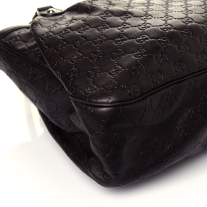 Gucci Guccissima Medium Sukey Top Handle Tote Chocolate 10 of 12