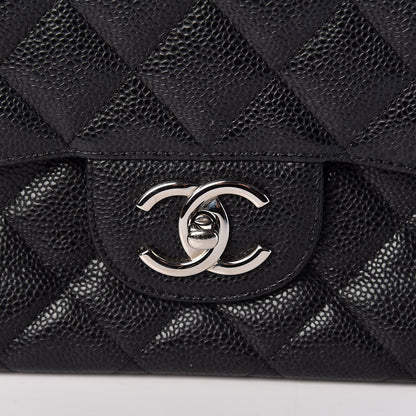 Chanel Caviar Quilted Maxi Double Flap Black 10 of 15