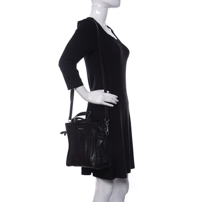Balenciaga Agneau XS Bazar Shopper Tote Black 2 of 9