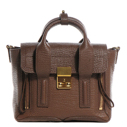 3.1 Phillip Lim 3.1 Leather Mini Pashli Satchel Taupe 1 of 12