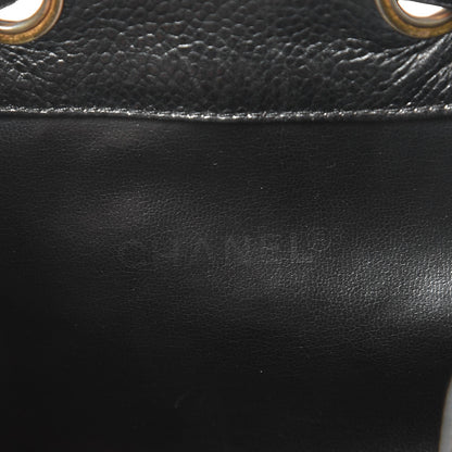 Chanel Caviar Sling Backpack Black 6 of 10