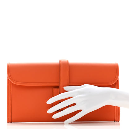 Hermes Swift Jige Elan 29 Clutch Orange 2 of 8