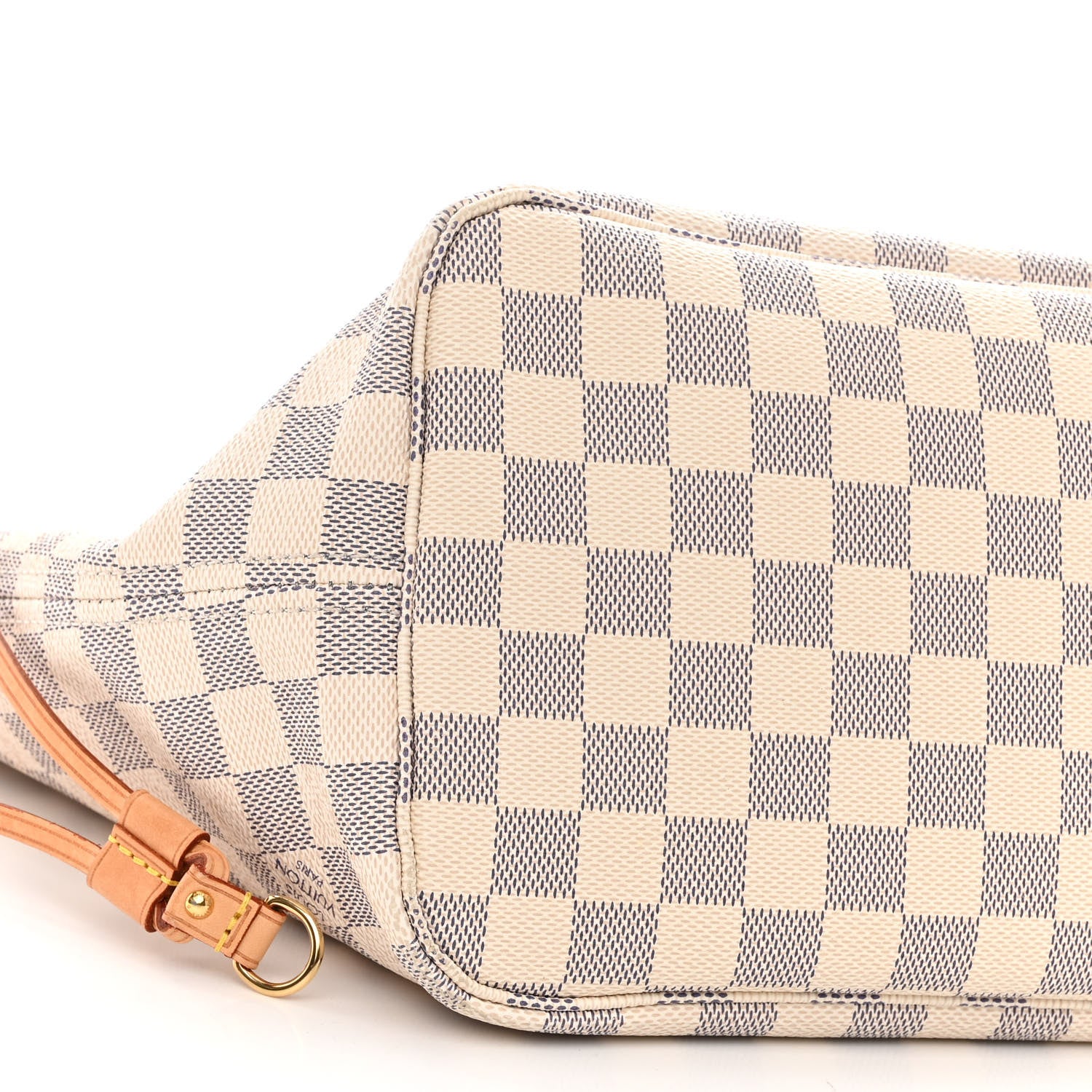 Louis Vuitton Damier Azur Neo Neverfull MM Rose Ballerine 9 of 12
