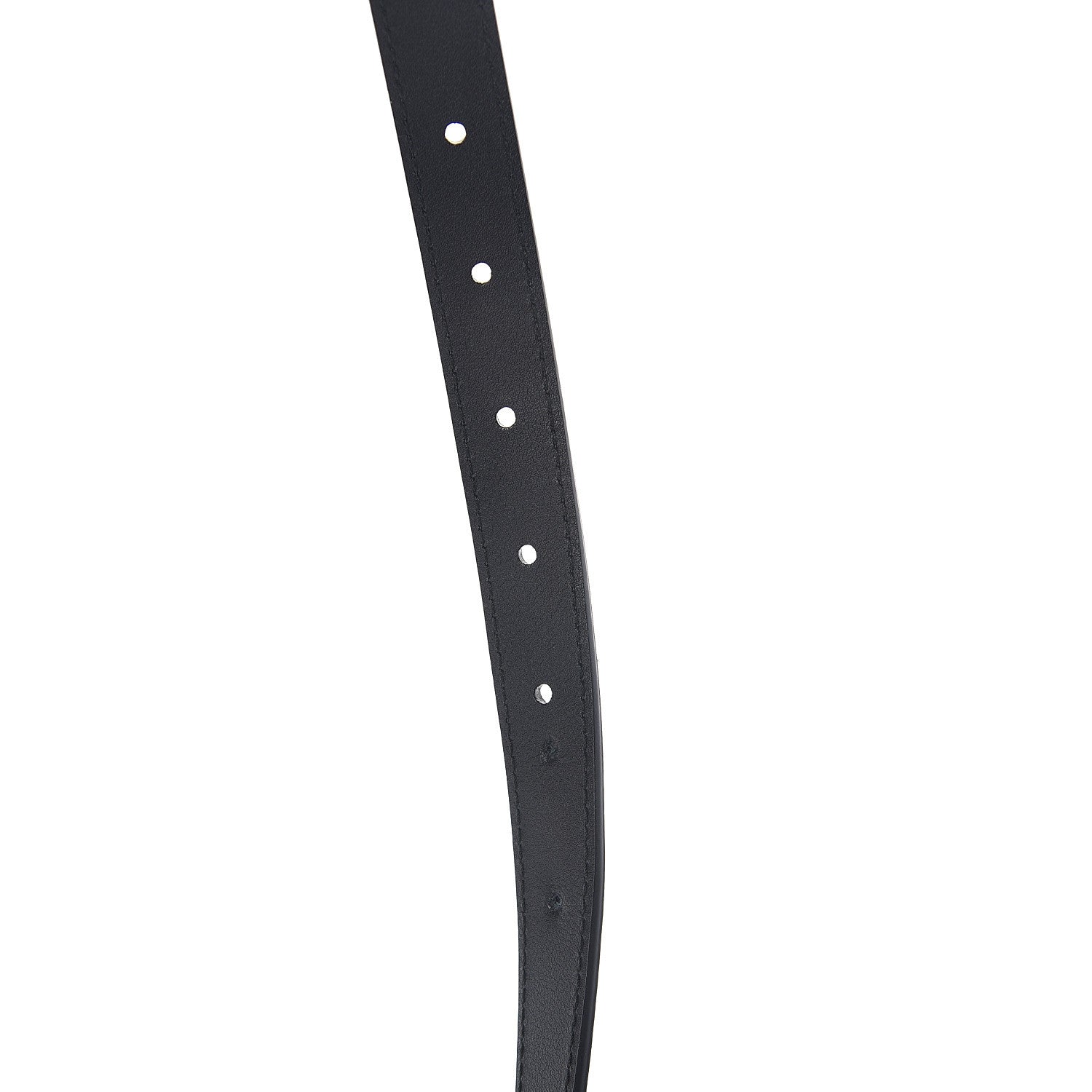 Gucci Calfskin Double G 20mm Belt 95 38 Black 3 of 7