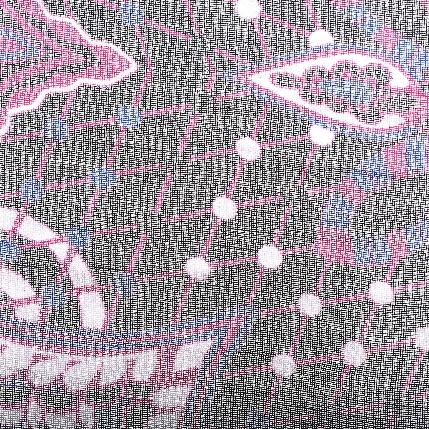 Louis Vuitton Cotton Etole Stole Blue Nuit 7 of 9