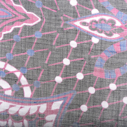 Louis Vuitton Cotton Etole Stole Blue Nuit 7 of 9