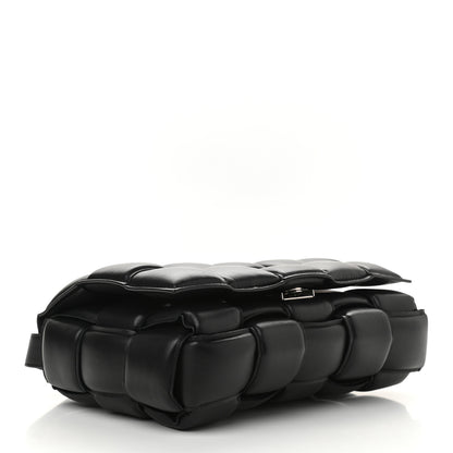 Bottega Veneta Nappa Maxi Intreccio Padded Cassette Crossbody Bag Black 4 of 14