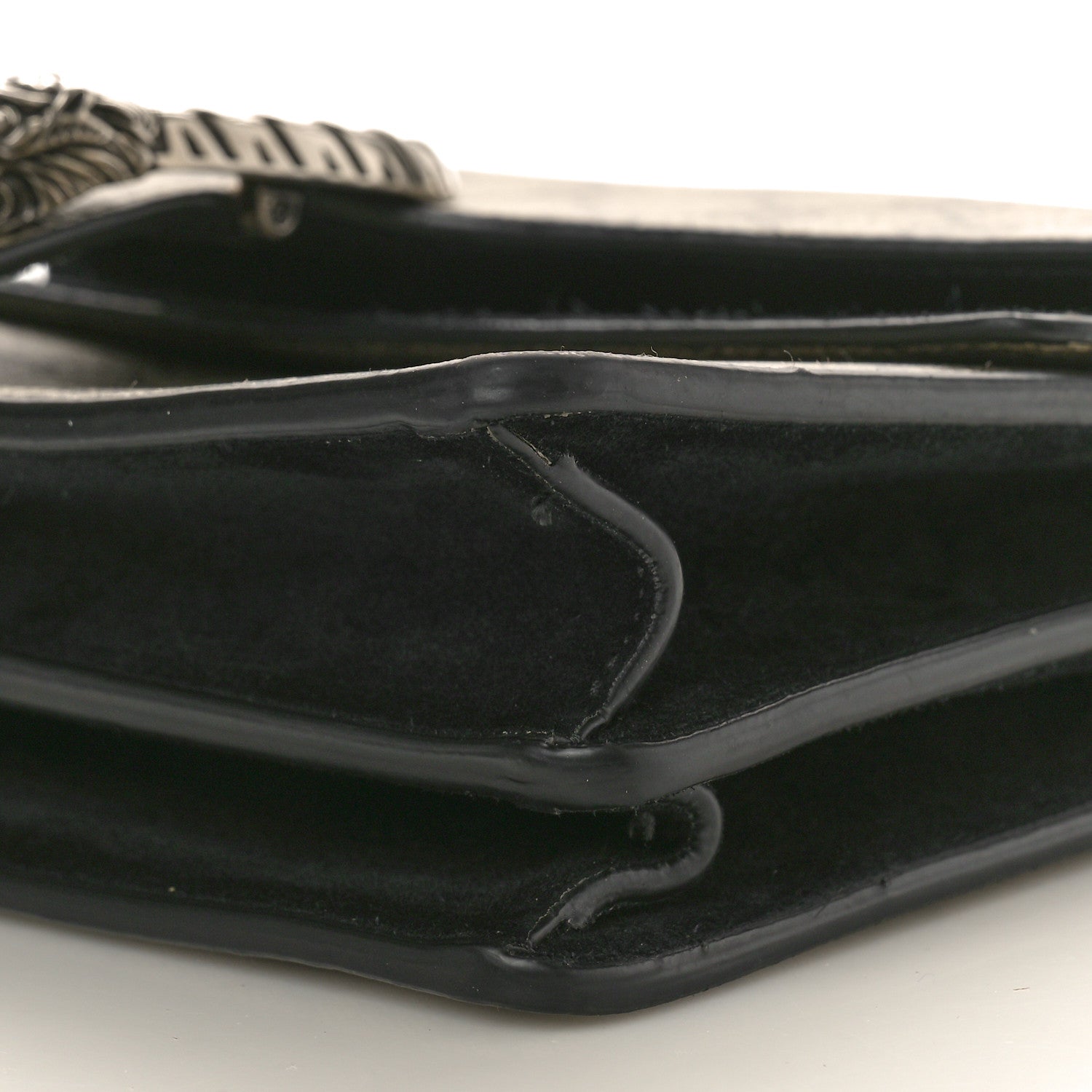 Gucci GG Supreme Monogram Small Dionysus Shoulder Bag Black 11 of 14