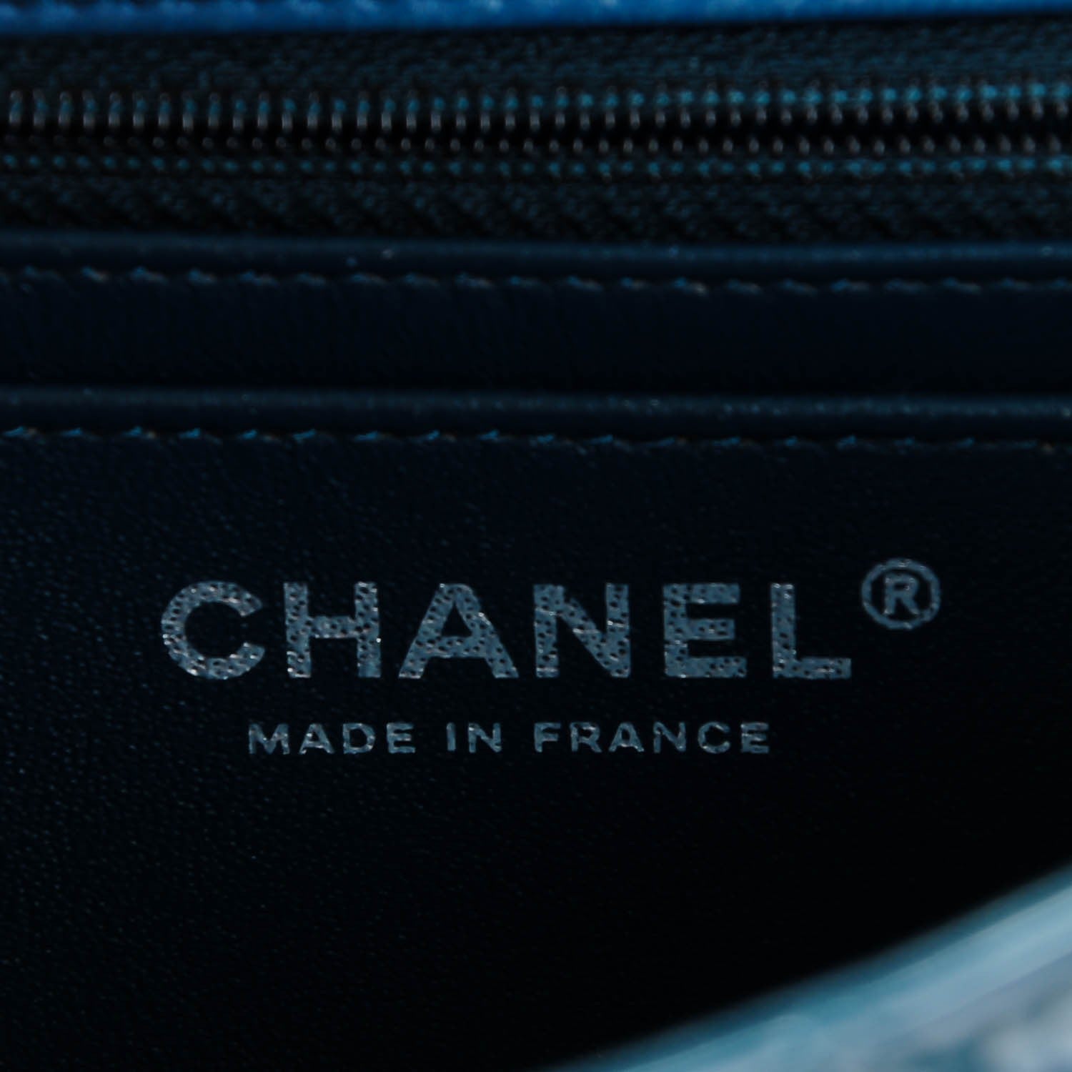Chanel Patent Calfskin Quilted Mini Rectangular Flap Turquoise 6 of 8