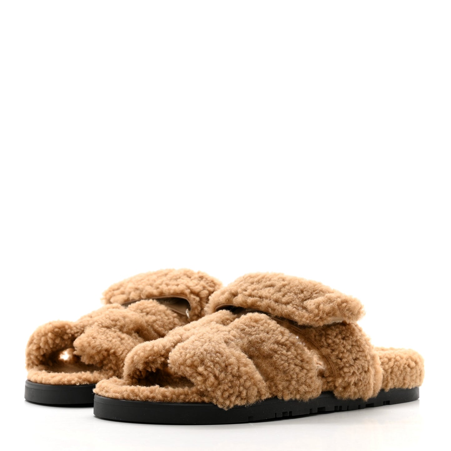 Woolskin Chypre Sandals 37 Beige Gobi