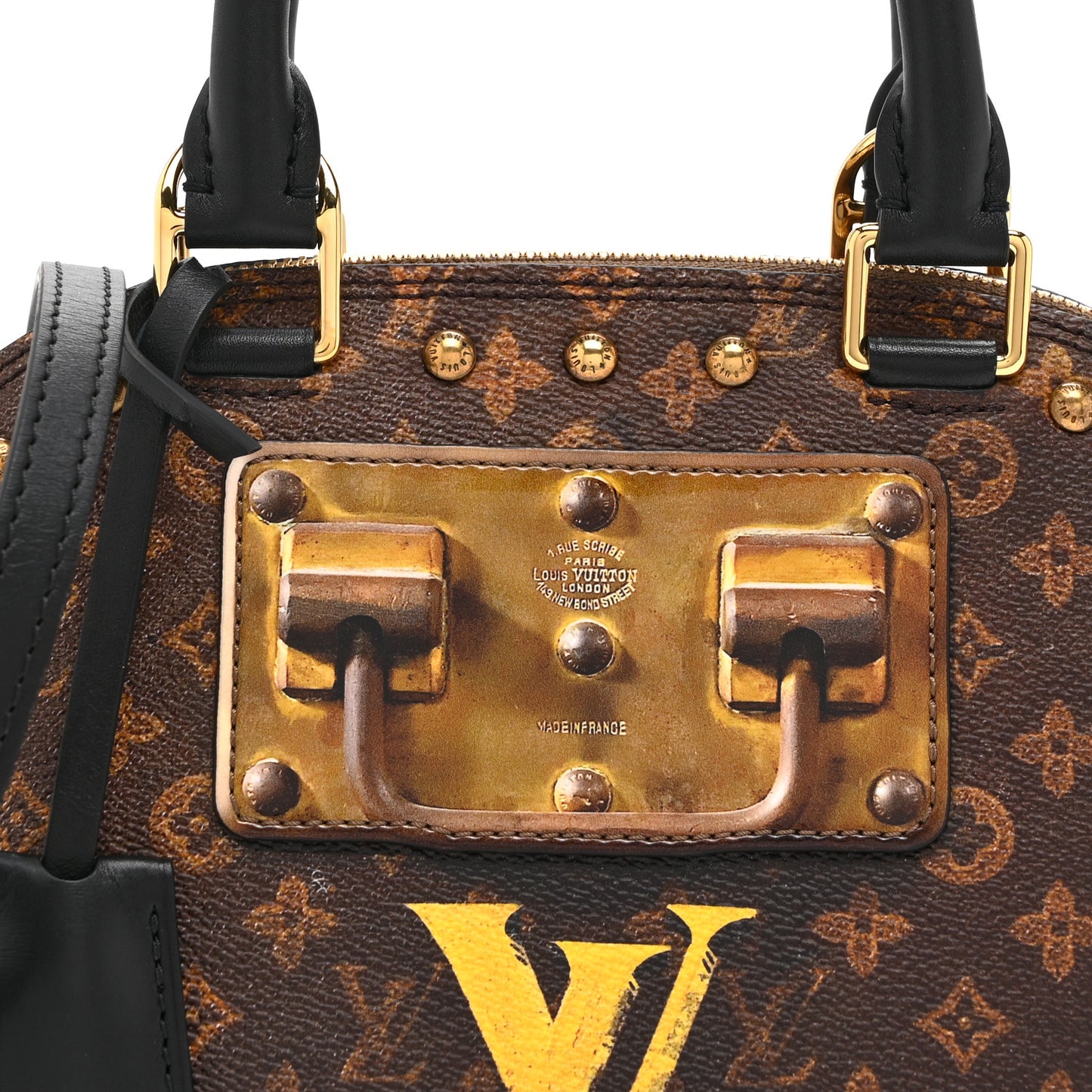 Transformed Monogram Time Trunk Alma BB