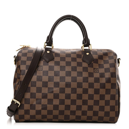 Louis Vuitton Damier Ebene Speedy Bandouliere 30 1 of 9
