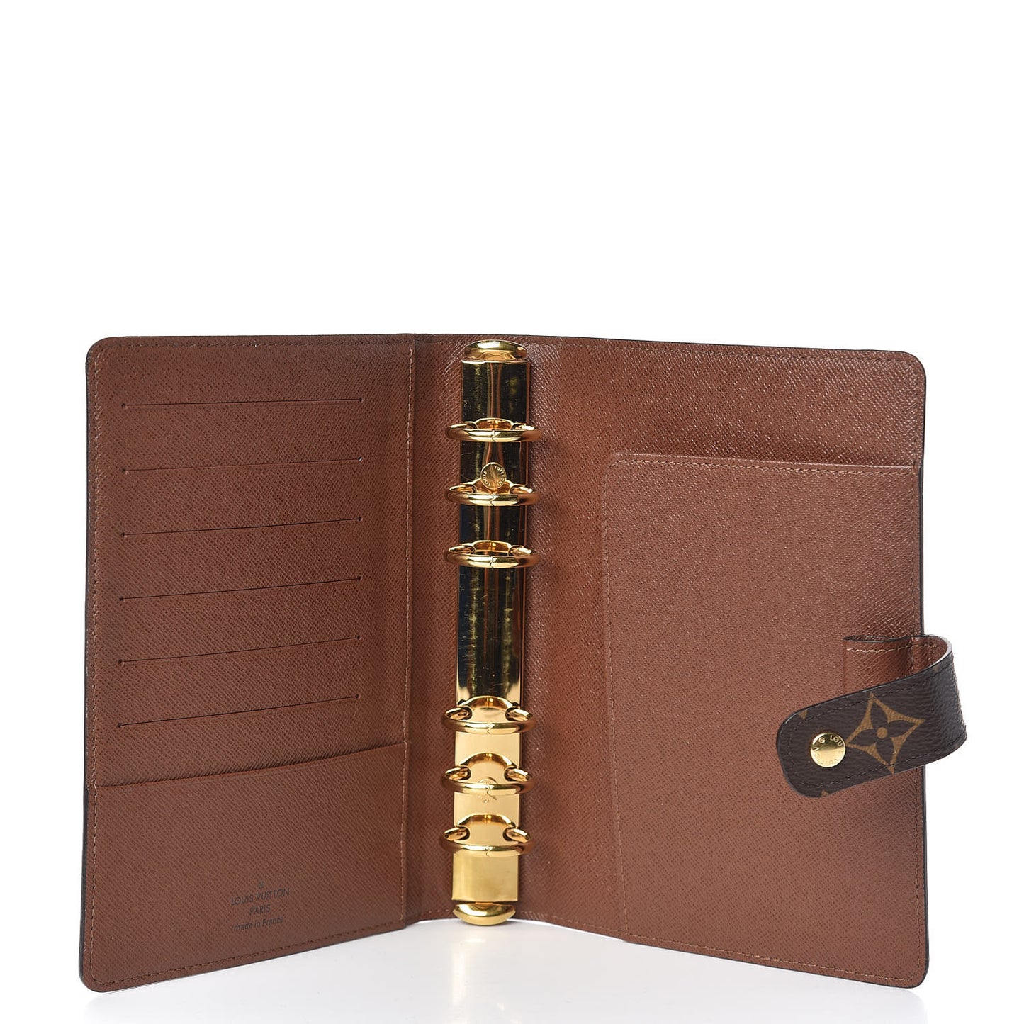 Monogram Medium Ring Agenda Cover