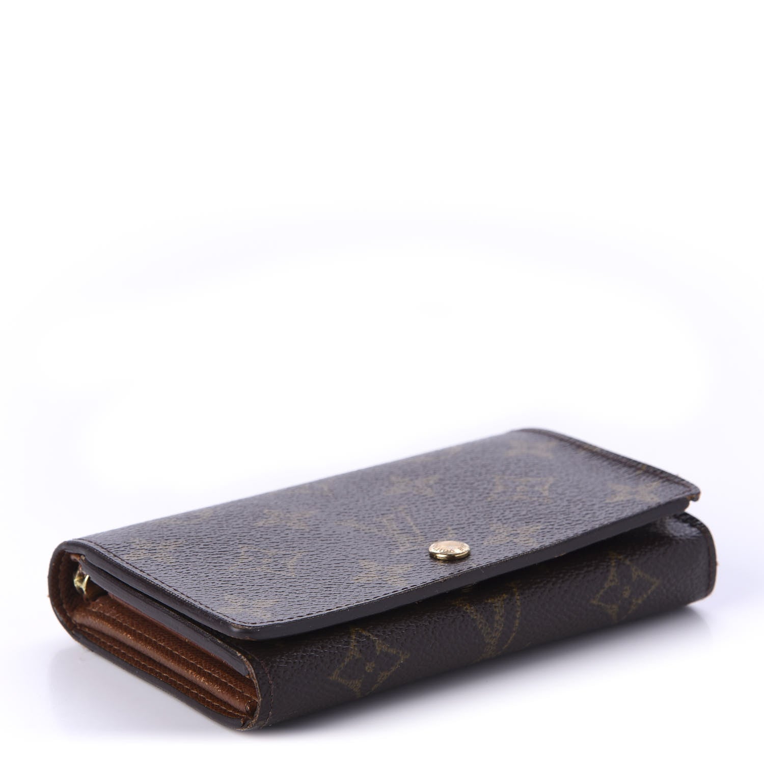 Louis Vuitton Monogram Porte-Monnaie Billets Tresor Wallet 4 of 9