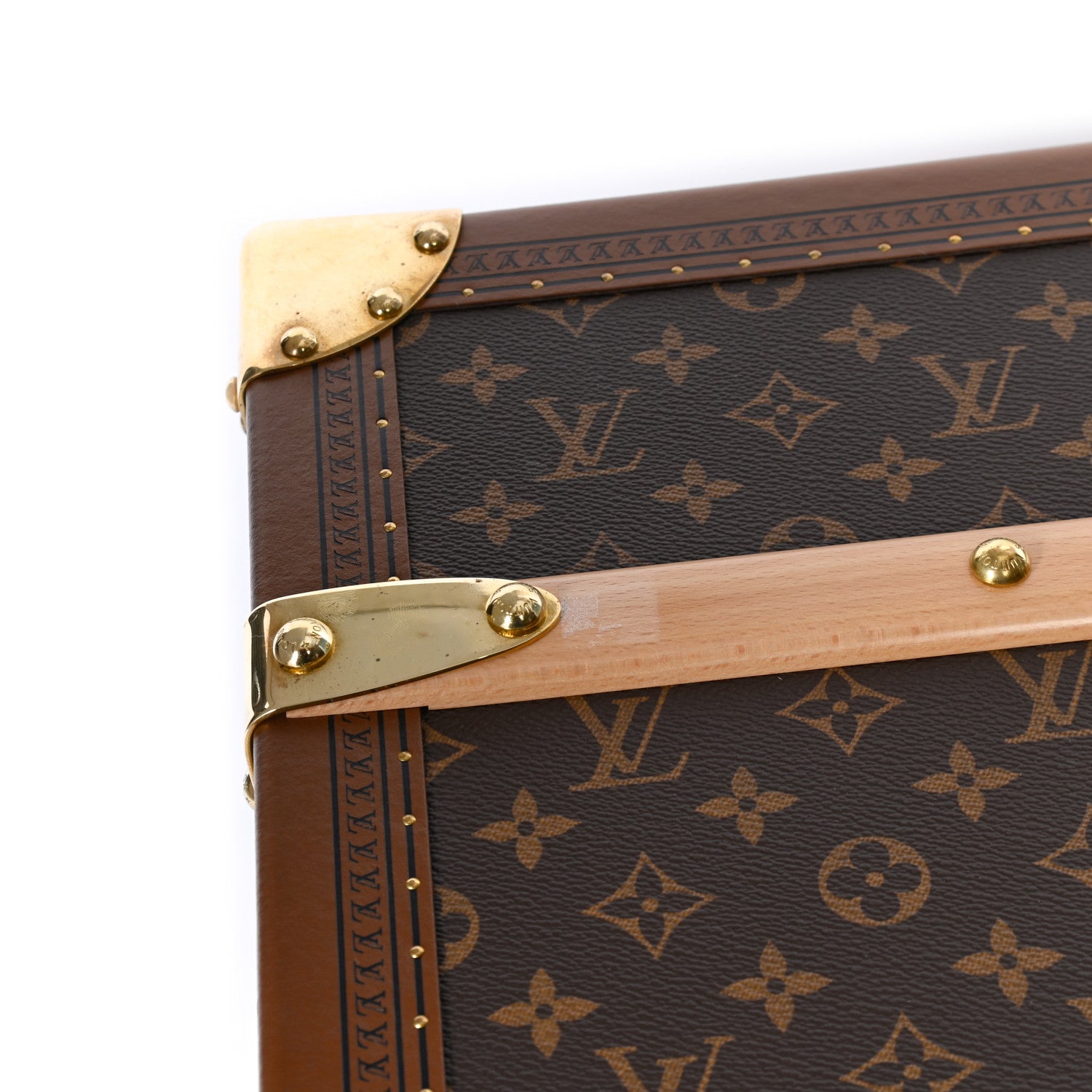 Louis Vuitton Monogram Malle Courrier Lozine Trunk 110 12 of 12