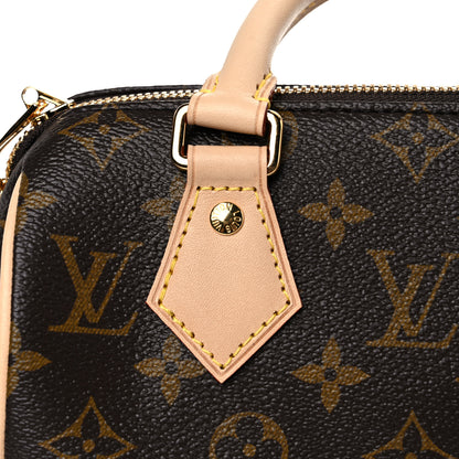 Louis Vuitton Monogram Speedy Bandouliere 20 Black 9 of 13