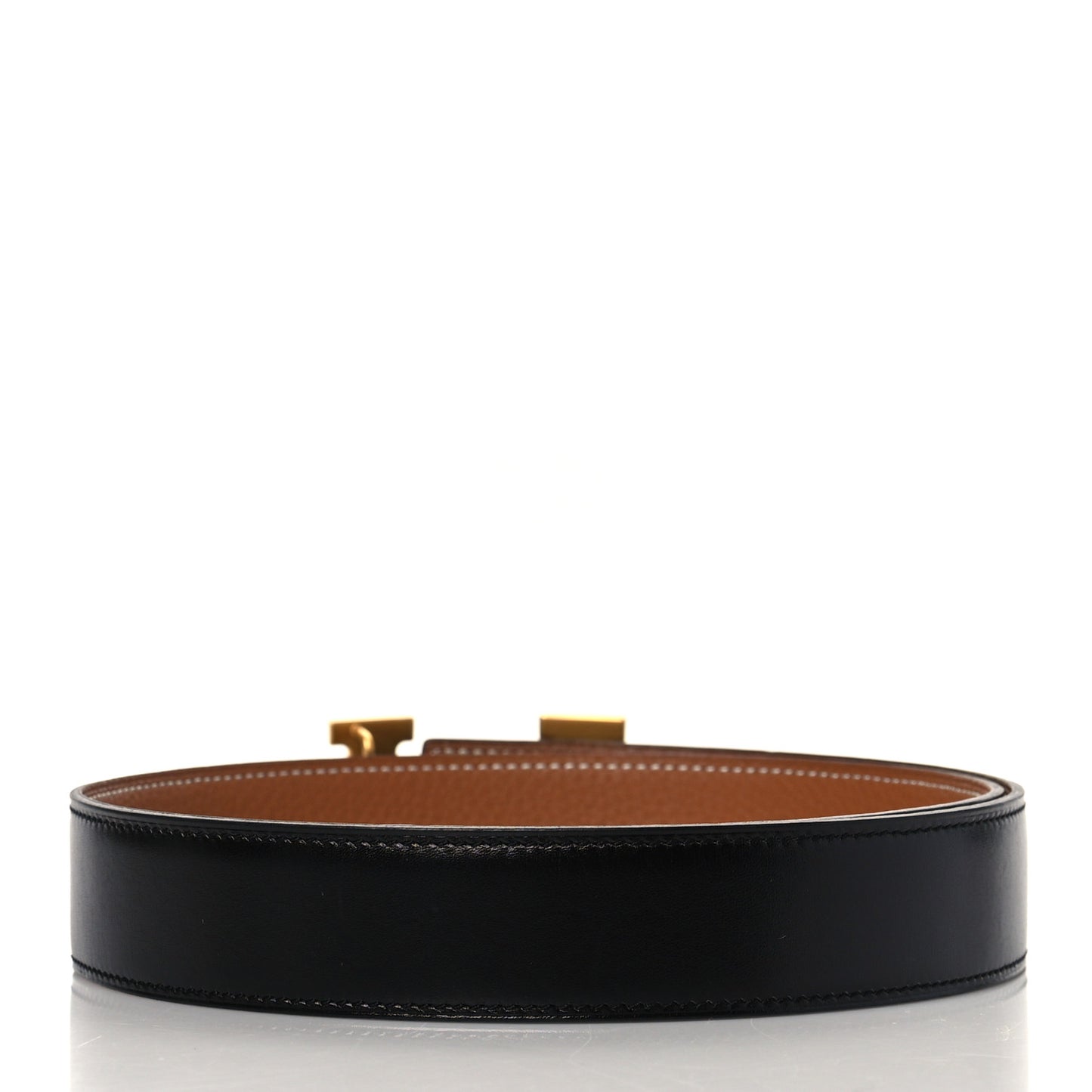 Box Togo 32mm Martelee Constance Belt 85 Black Gold