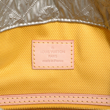 Louis Vuitton Jacquard Quilted Monogram Limelight Clutch GM Perle 6 of 8