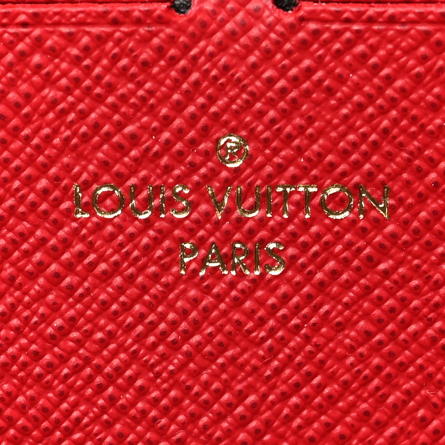 Louis Vuitton Damier Ebene Clemence Wallet Cherry 6 of 7