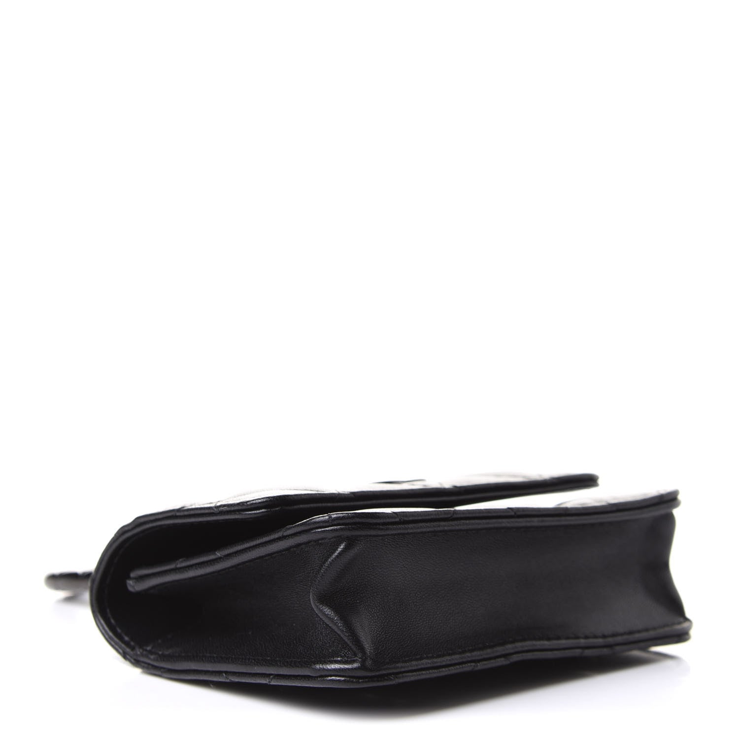 Chanel Lambskin Quilted CC Hook Card Holder So Black 4 of 12