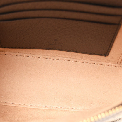 Gucci GG Supreme Monogram Textured Dollar Calfskin Web Ophidia Belt Bag 75 30 Beige Ebony New Acero 4 of 10