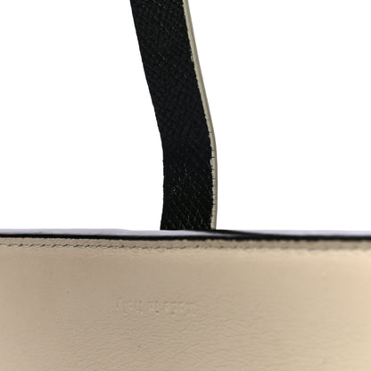 Celine Grained Calfskin Large Multifunction Strap Wallet Black Chalk 11 of 24
