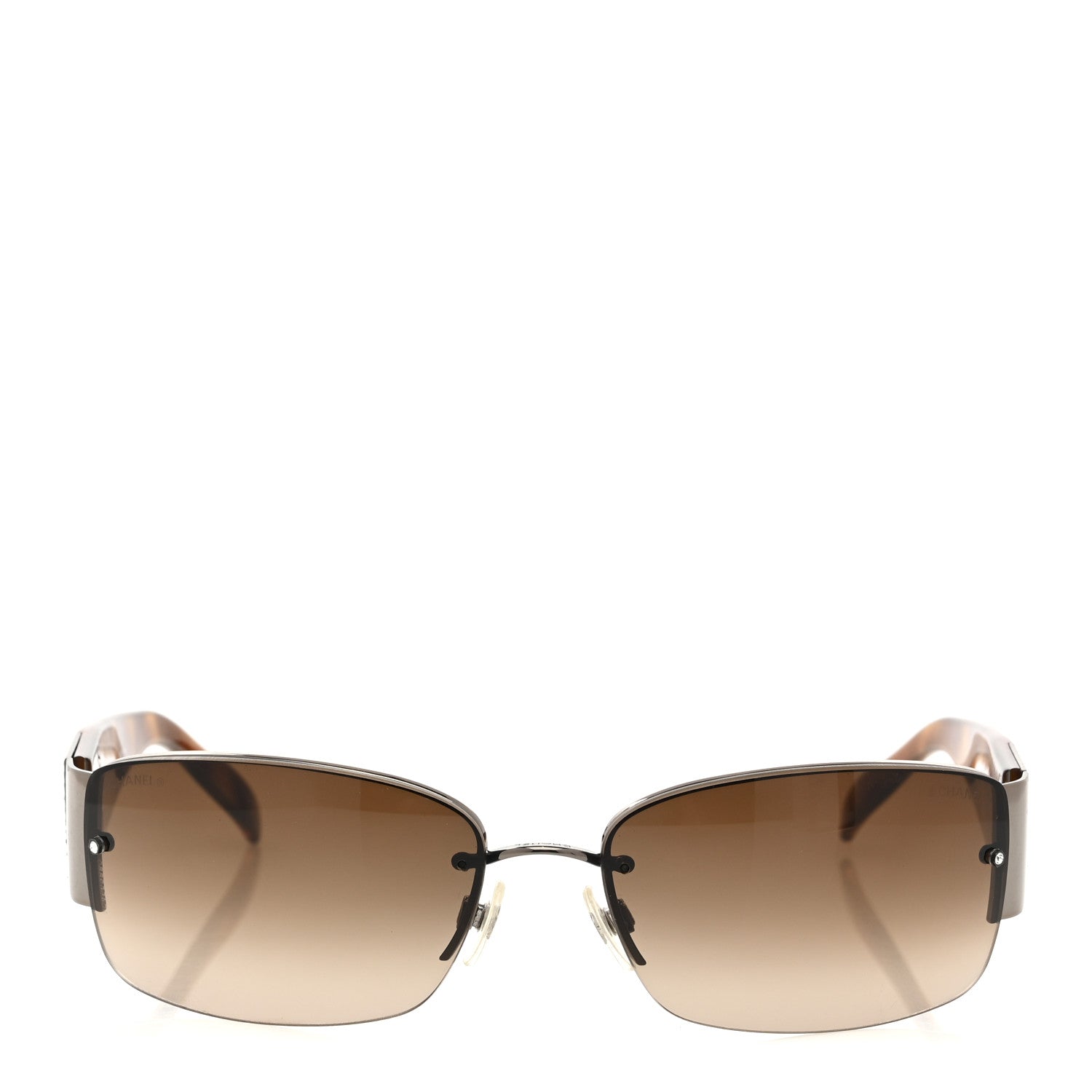 Chanel Crystal CC Sunglasses 4117-B Tortoise 2 of 7