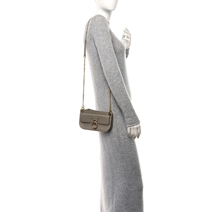 Chloe Calfskin Tess Mini Crossbody Bag Motty Grey 3 of 9