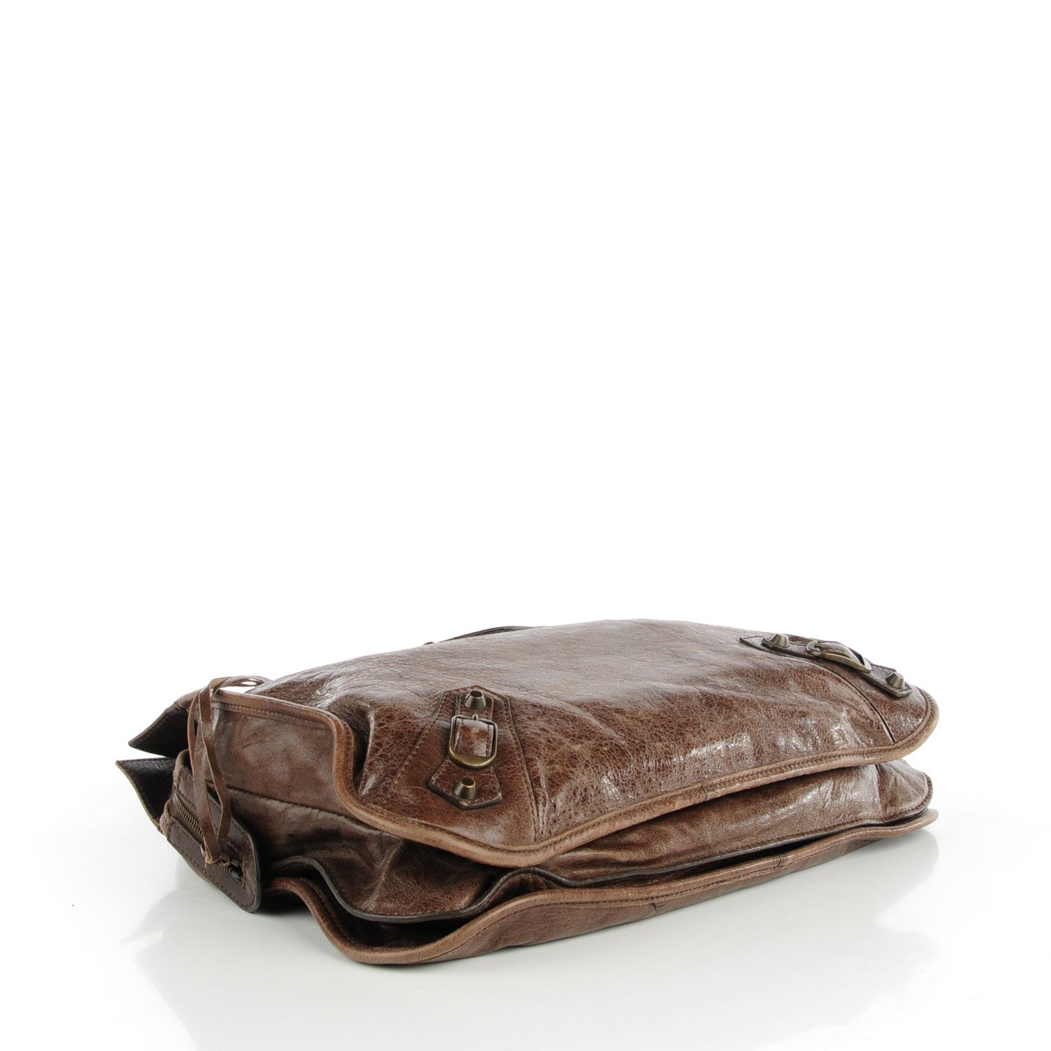 Balenciaga Chevre Classic Hardware Mid Afternoon Tote Truffle 4 of 9