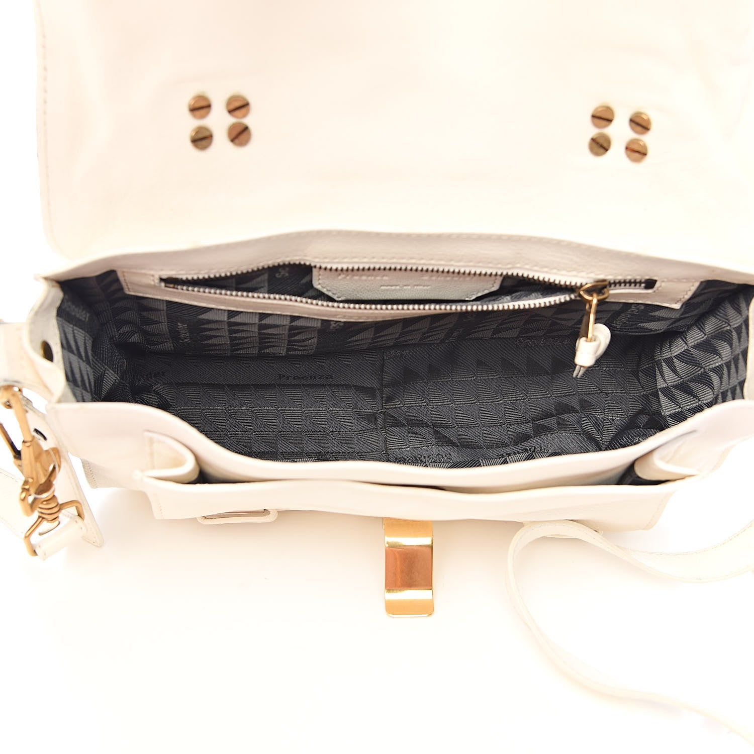 Proenza Schouler Lambskin Tiny PS1 Satchel White 5 of 21
