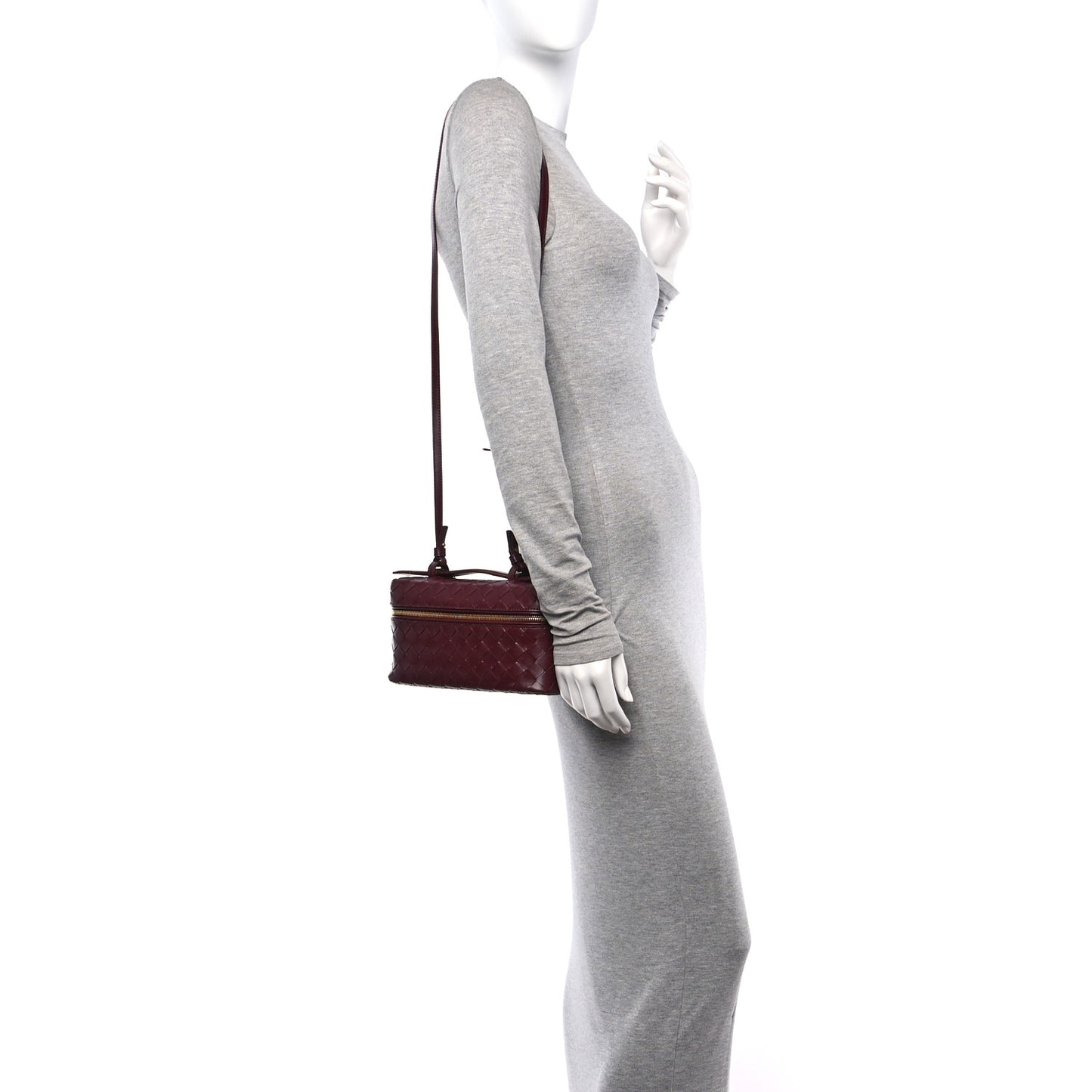 Nappa Intrecciato Bang Bang Vanity Case Barolo