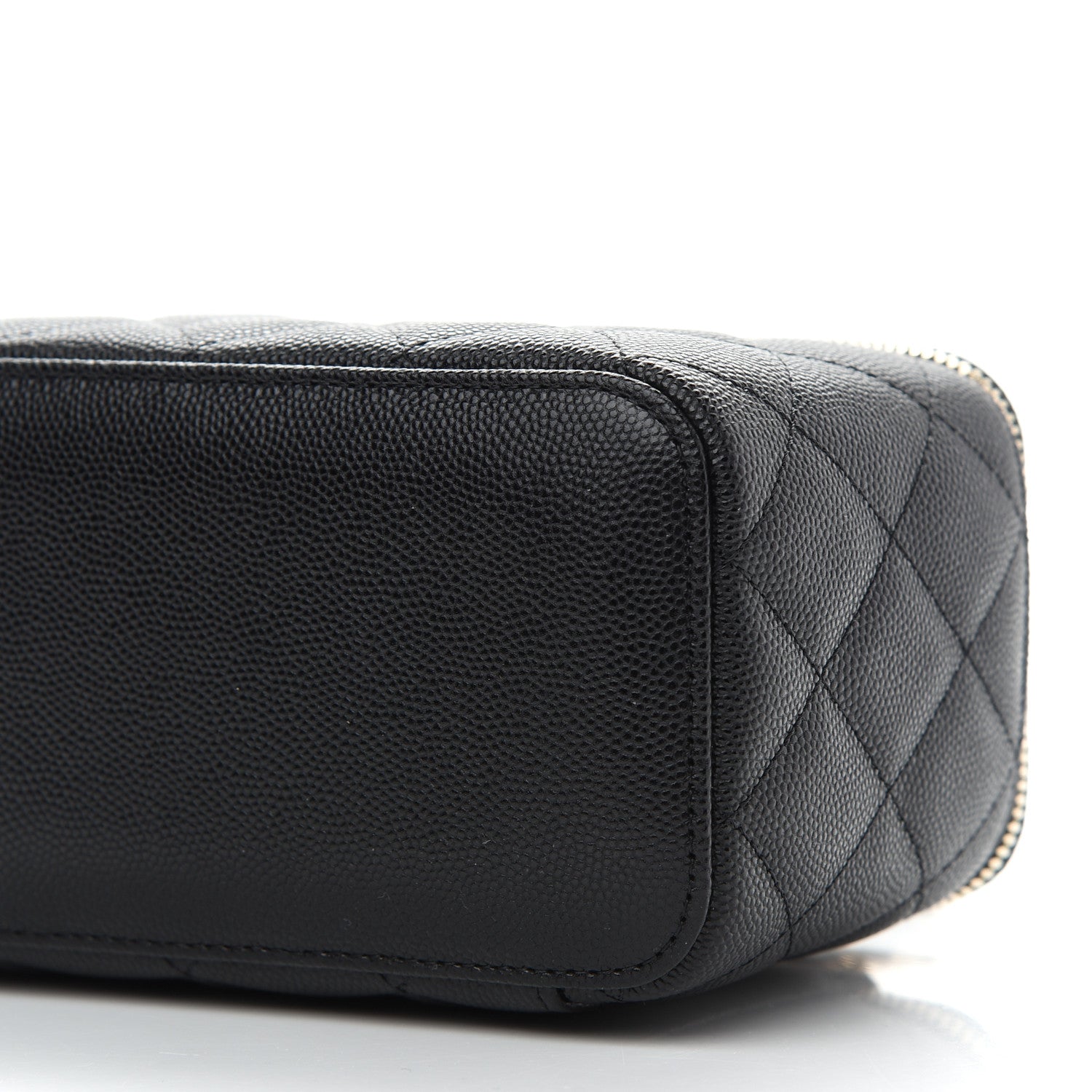 Chanel Caviar Quilted Small Vanity Case With Chain Black 9 of 9