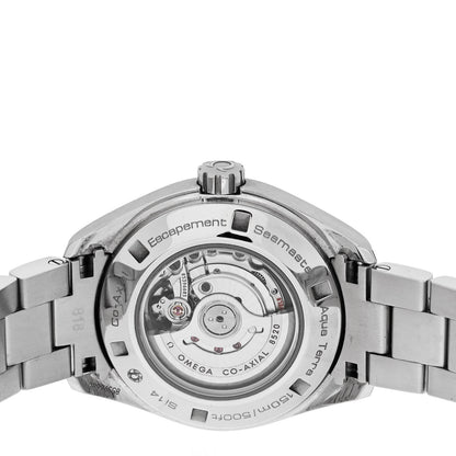 Omega Stainless Steel Diamond Bezel Mother of Pearl 34mm Seamaster Aqua Terra Co-Axial Chronometer Automatic Watch 231.15.34.20.55.001 4 of 5