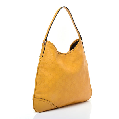 Gucci Guccissima Medium New Britt Hobo Yellow 3 of 13