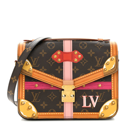 Louis Vuitton Monogram Summer Trunks Pochette Metis 1 of 15