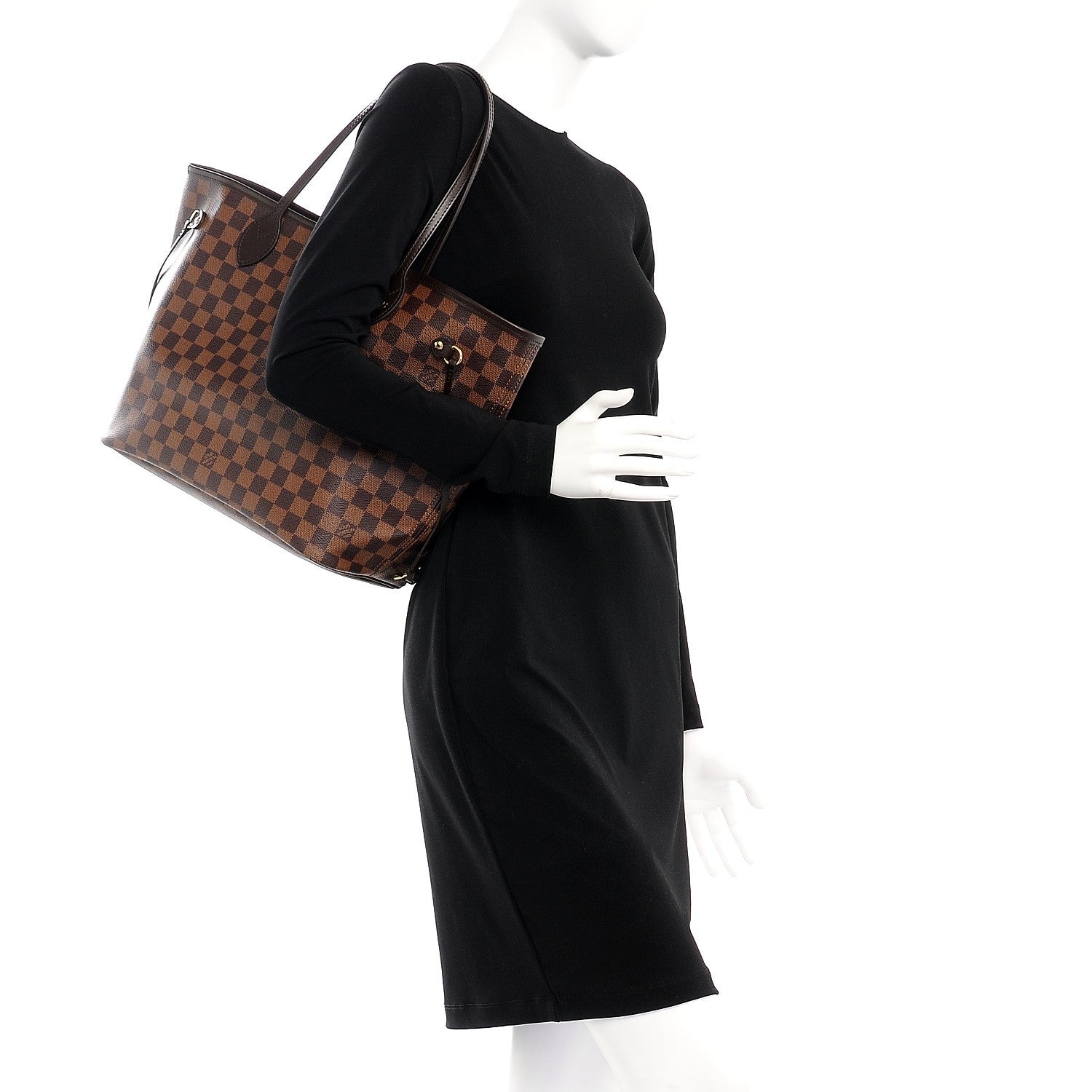 Louis Vuitton Damier Ebene Neo Neverfull MM 2 of 10