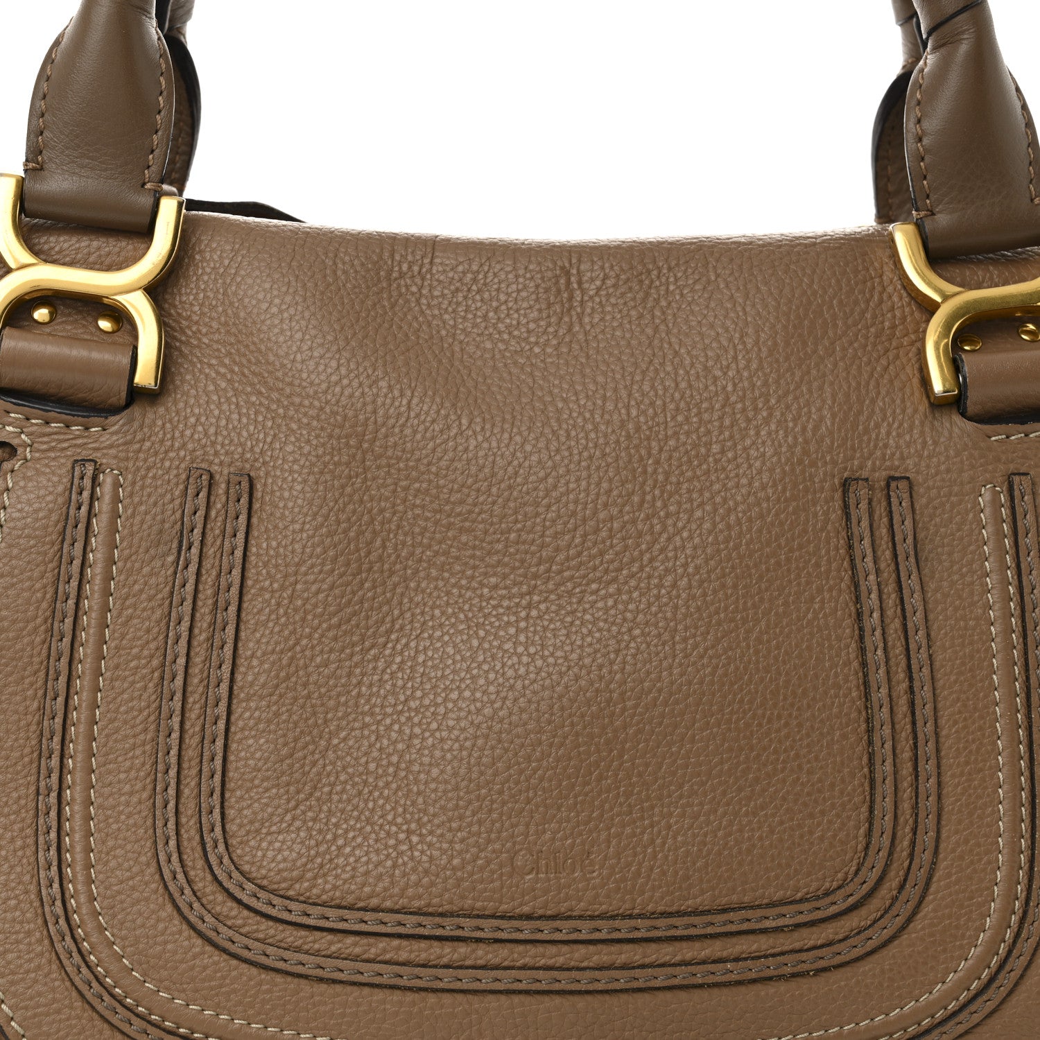 Chloe Calfskin Medium Marcie Satchel Nude 21 of 28