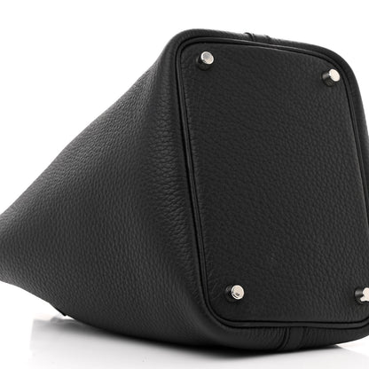 Hermes Taurillon Clemence Picotin Lock 18 PM Black 9 of 11