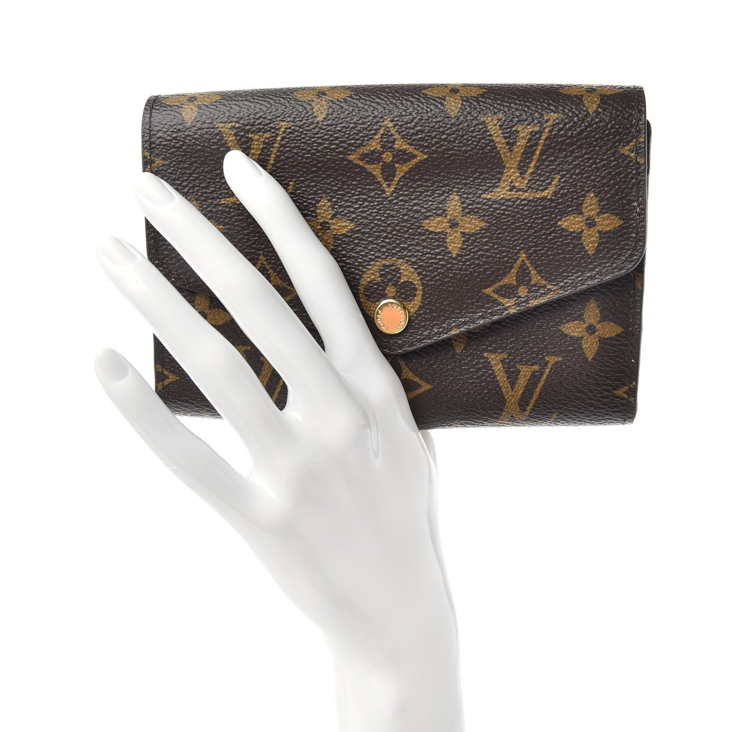Louis Vuitton Monogram Sarah Compact Wallet 2 of 7