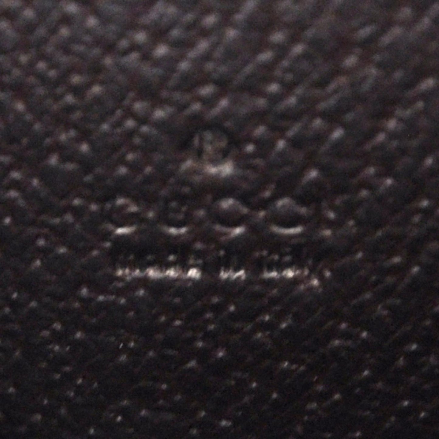 Monogram Coin Purse Ebony
