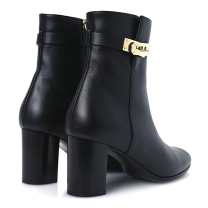 Hermes Calfskin Saint Germain Ankle Boots 40 Black 5 of 11