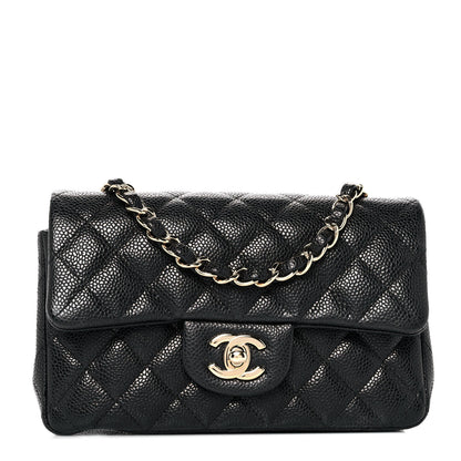 Chanel Caviar Quilted Mini Rectangular Flap Black 1 of 12