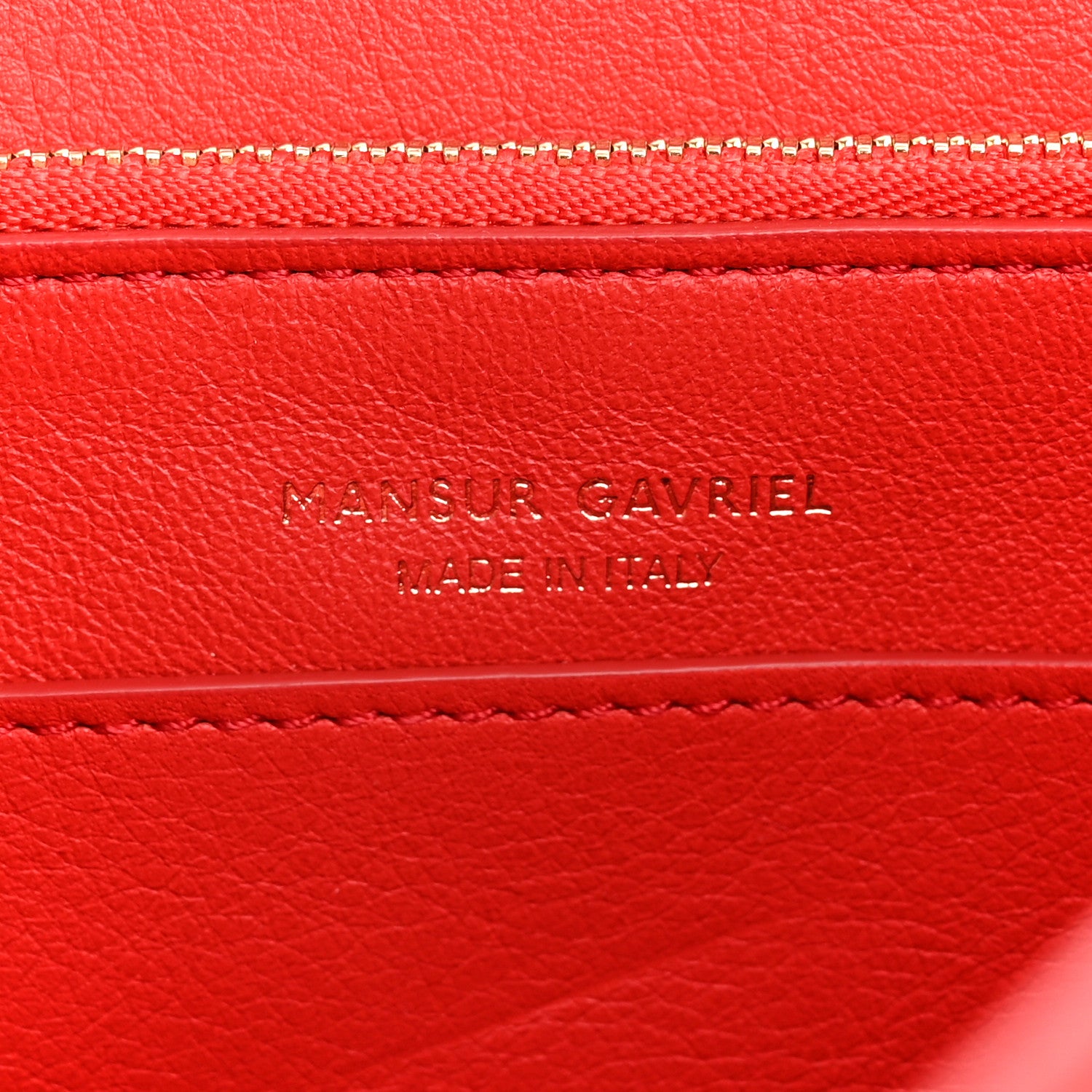 Mansur Gavriel Calfskin Lady Bag Flamma 6 of 10