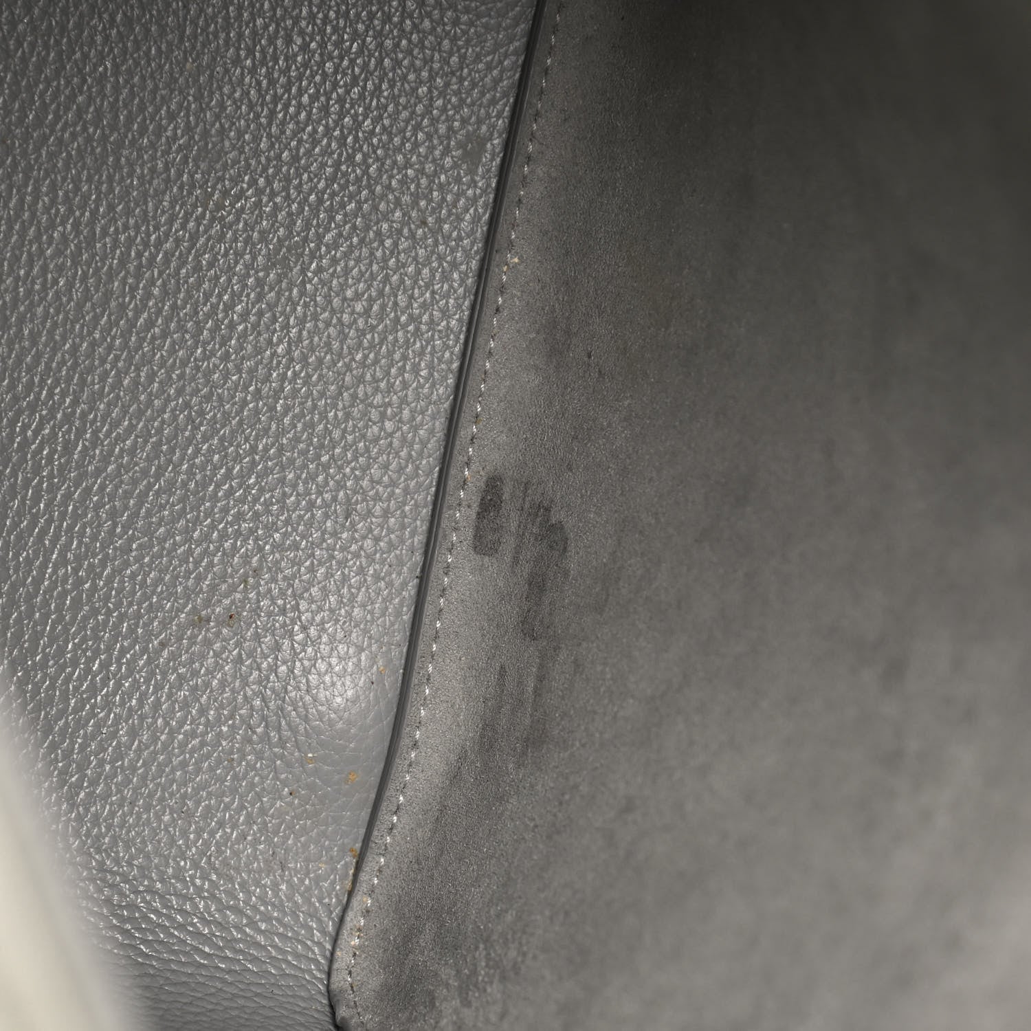 Balenciaga Calfskin Logo Embossed Small Tool 2.0 North-South Tote Balenciaga Grey 10 of 12