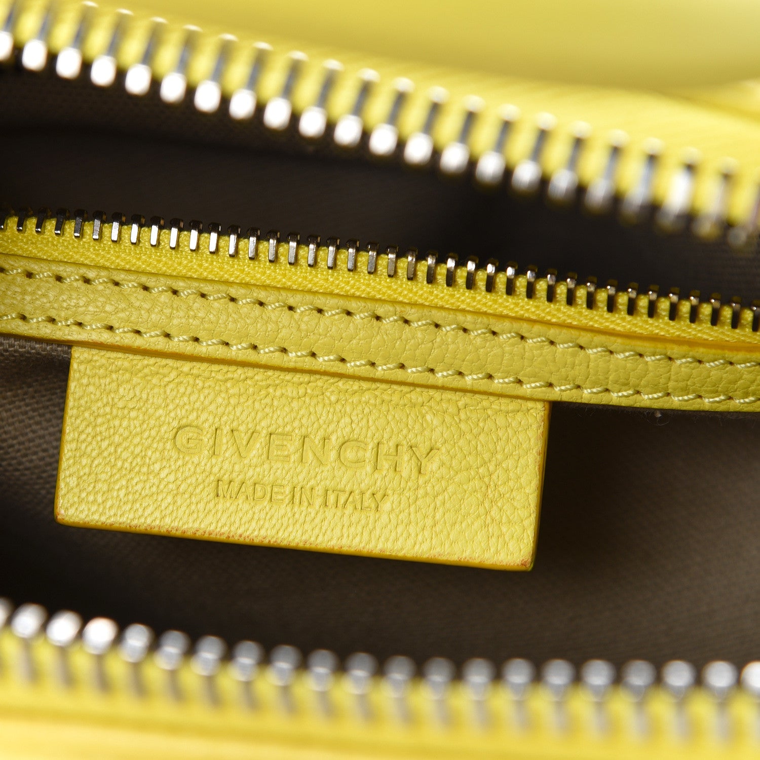 Givenchy Sugar Goatskin Small Antigona Yellow 5 of 12