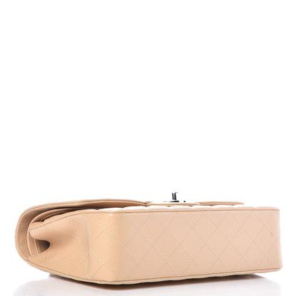 Chanel Caviar Quilted Medium Double Flap Beige Clair 4 of 11