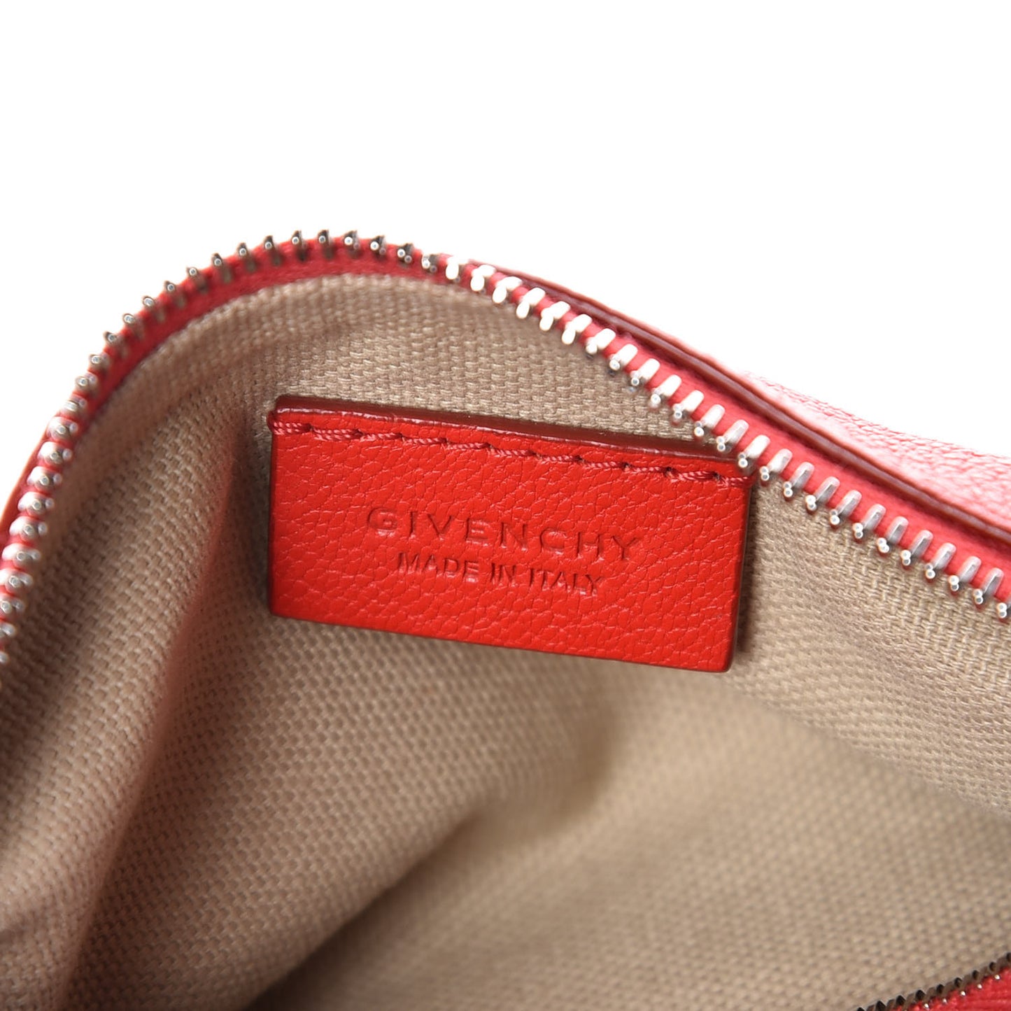 Sugar Goatskin Pandora Wristlet Red
